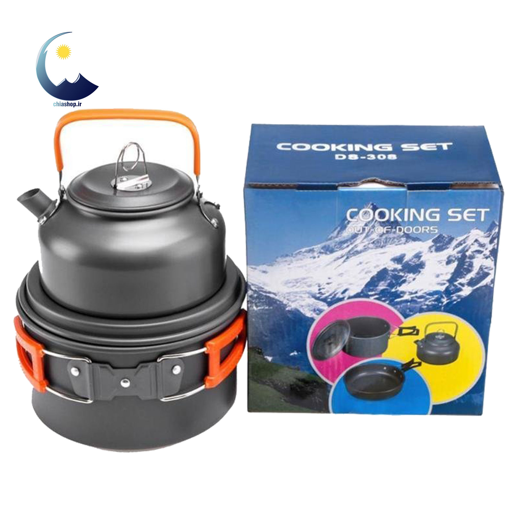 ست غذاخوری کوهنوردی کوکینگ ست مدل cookingset DS308