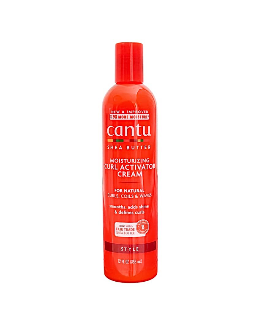 کرم موی فر مرطوب کننده کره شی باتر کانتو 355 میل Cantu Moisturizing Curl Activator Cream