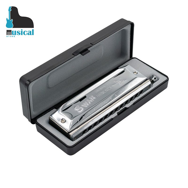 سازدهنی کروماتیک Swan-1248-silver
