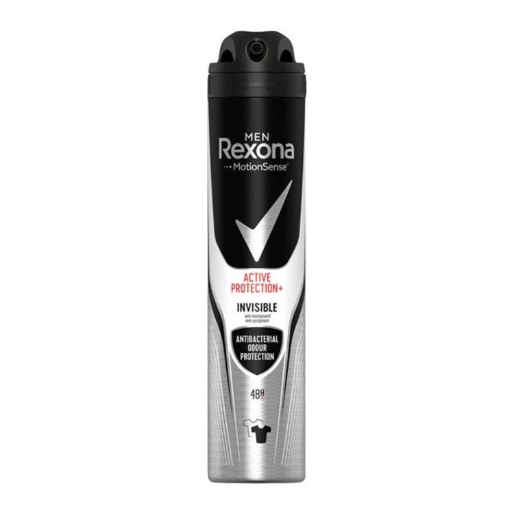 اسپری دئودرانت مردانه رکسونا Rexona  سری ACTIVE PROTECTION مدل INVISIBLE