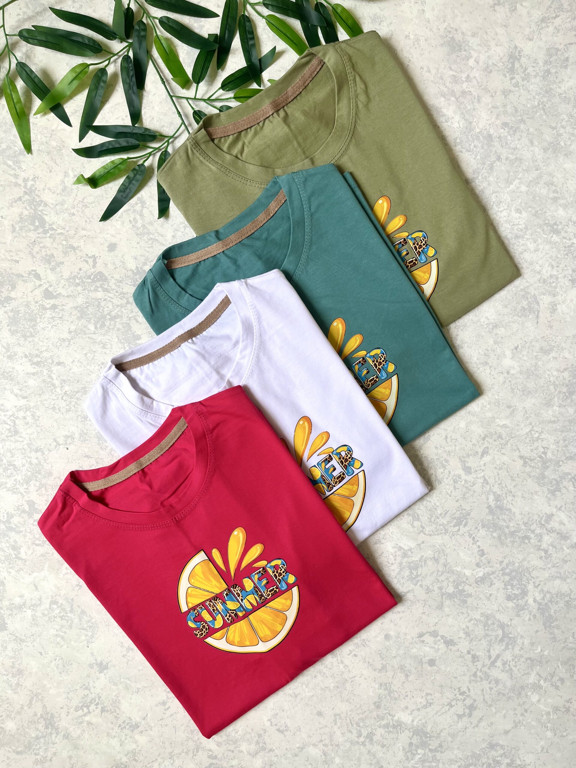 تیشرت پرتقالی summer