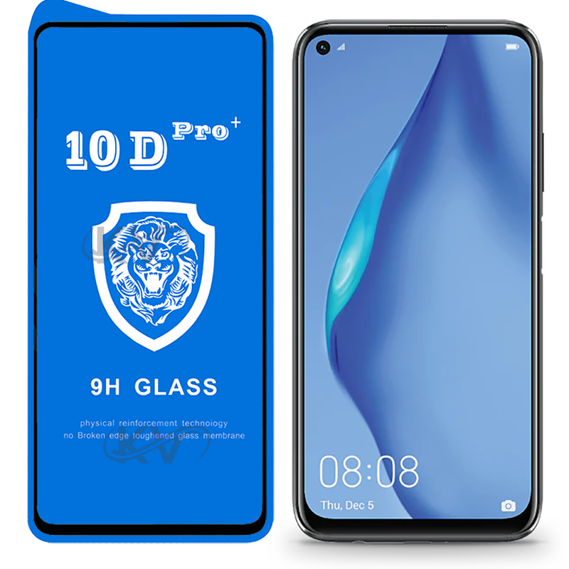 گلس محافظ فول +10D Pro گوشی هواوی P40 lite