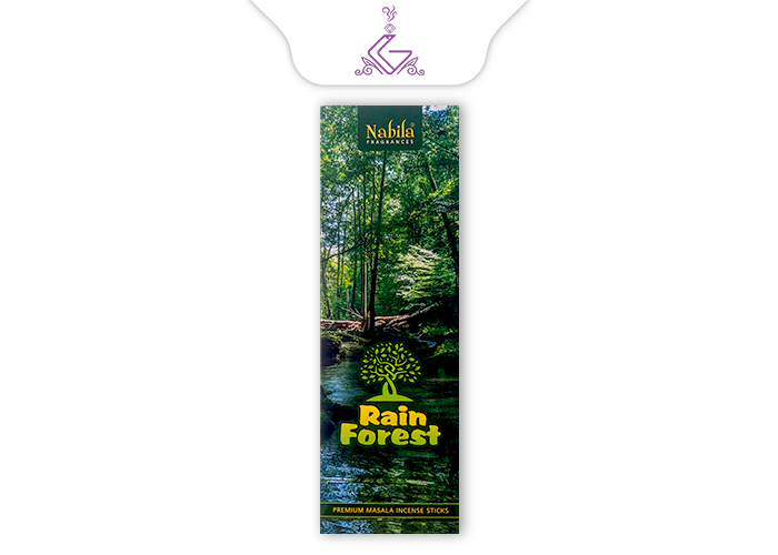 عود شاخه ای دست ساز رین فارست/جنگل بارانی RAIN FOREST برند نابیلا NABILA