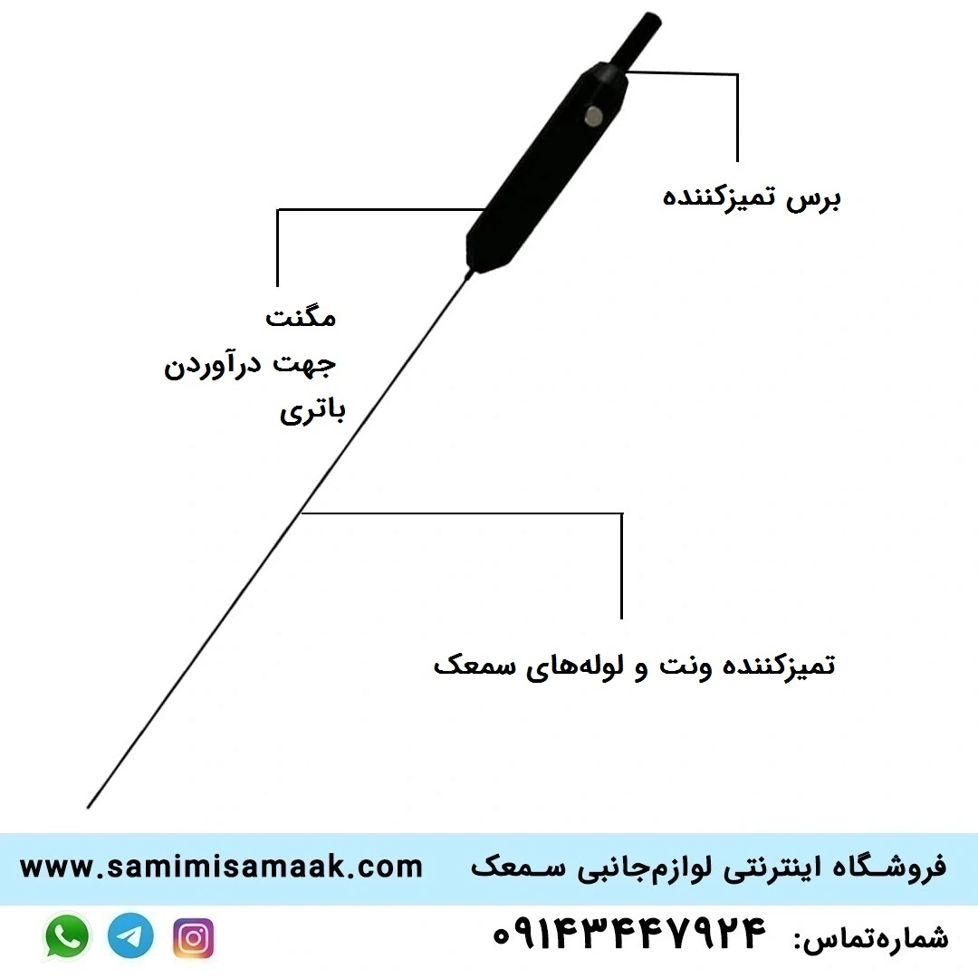 برس سه‌کاره نظافت سمعک