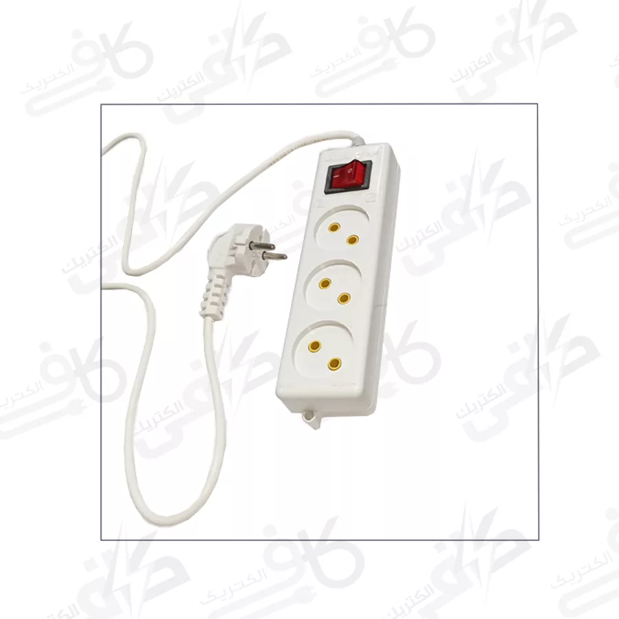 رابط 3 خانه 1/8 متری بدون ارت پلی آمید شهاب فردان الکتریک