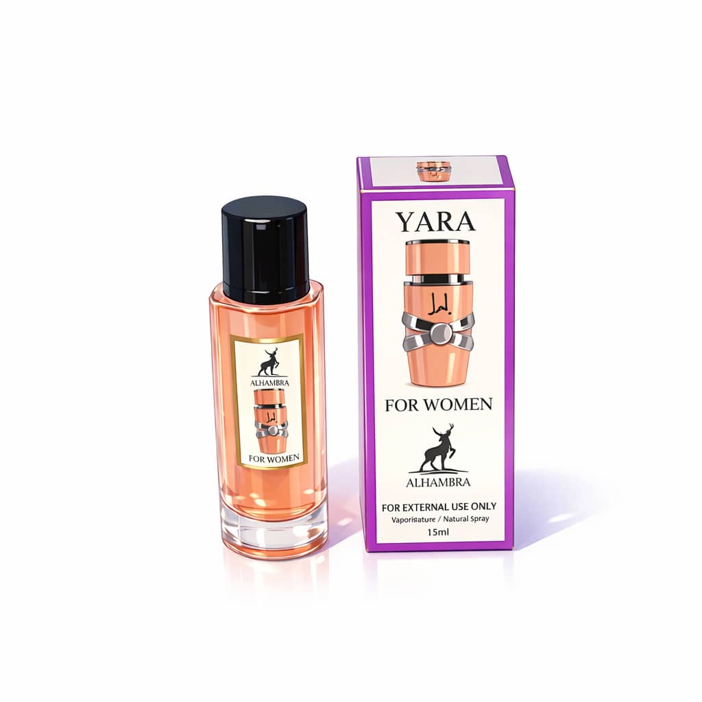 عطر ادکلن یارا صورتی الحمبرا حجم 35میل YARA