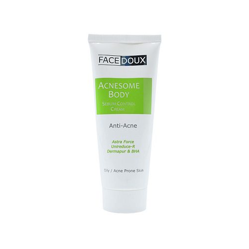 کرم کنترل کننده چربی بدن آکنه زوم فیس دوکس / Face Doux Acne Some Body Anti Acne