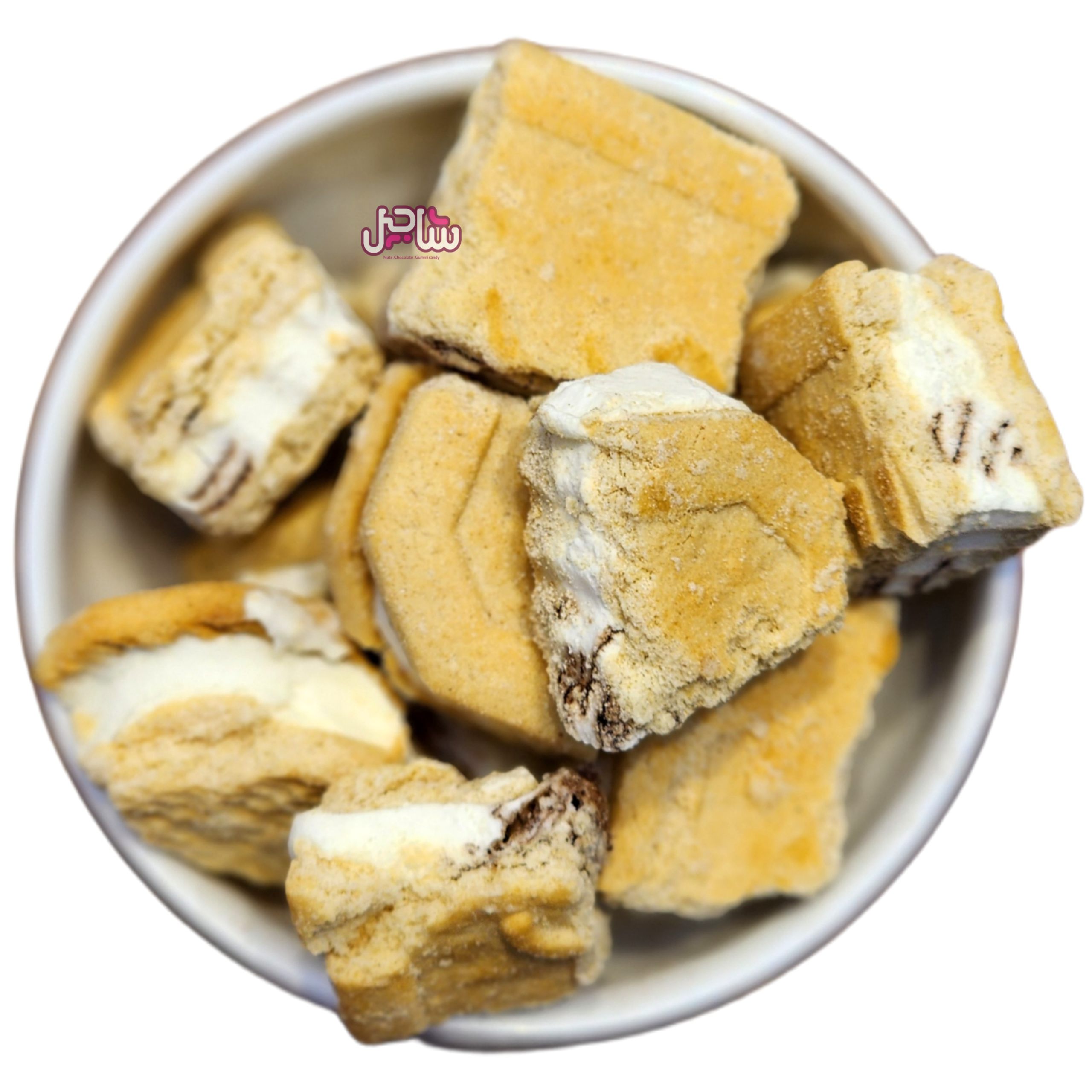 بستنی خشک (بیسکویتی وانیلی)