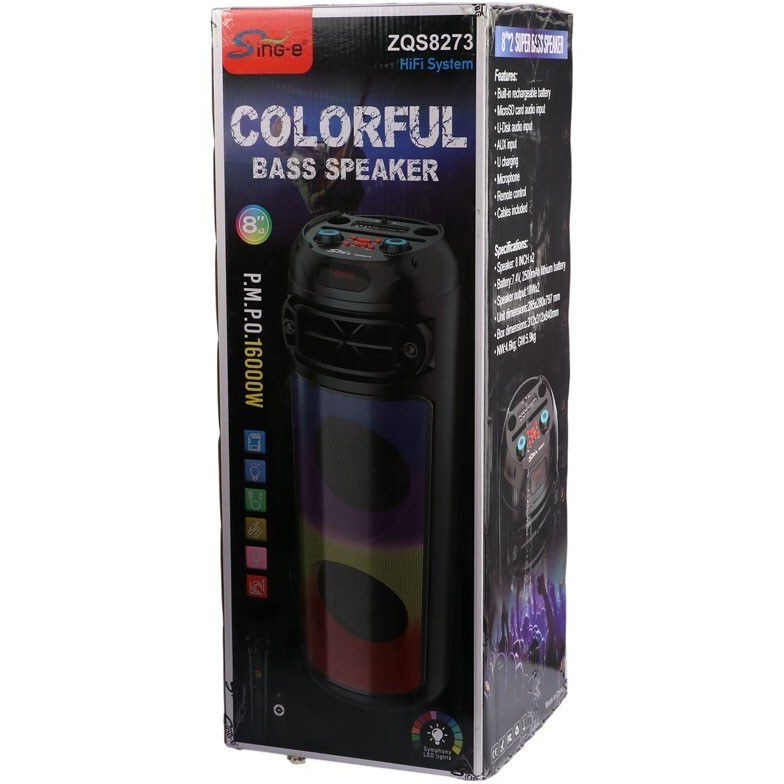 اسپیکر بلوتوثی و شارژی برند ZQS مدل ZQS-8273