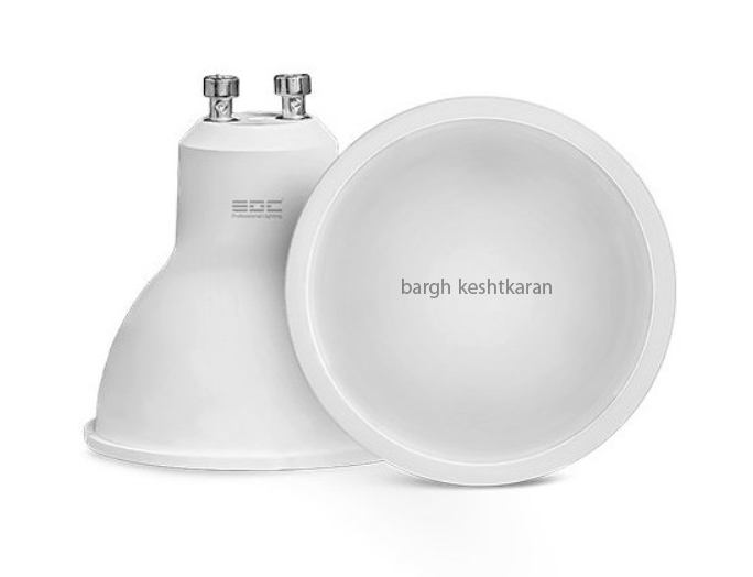 لامپ LED MR16 طلق‌دار GU10 8 وات EDC