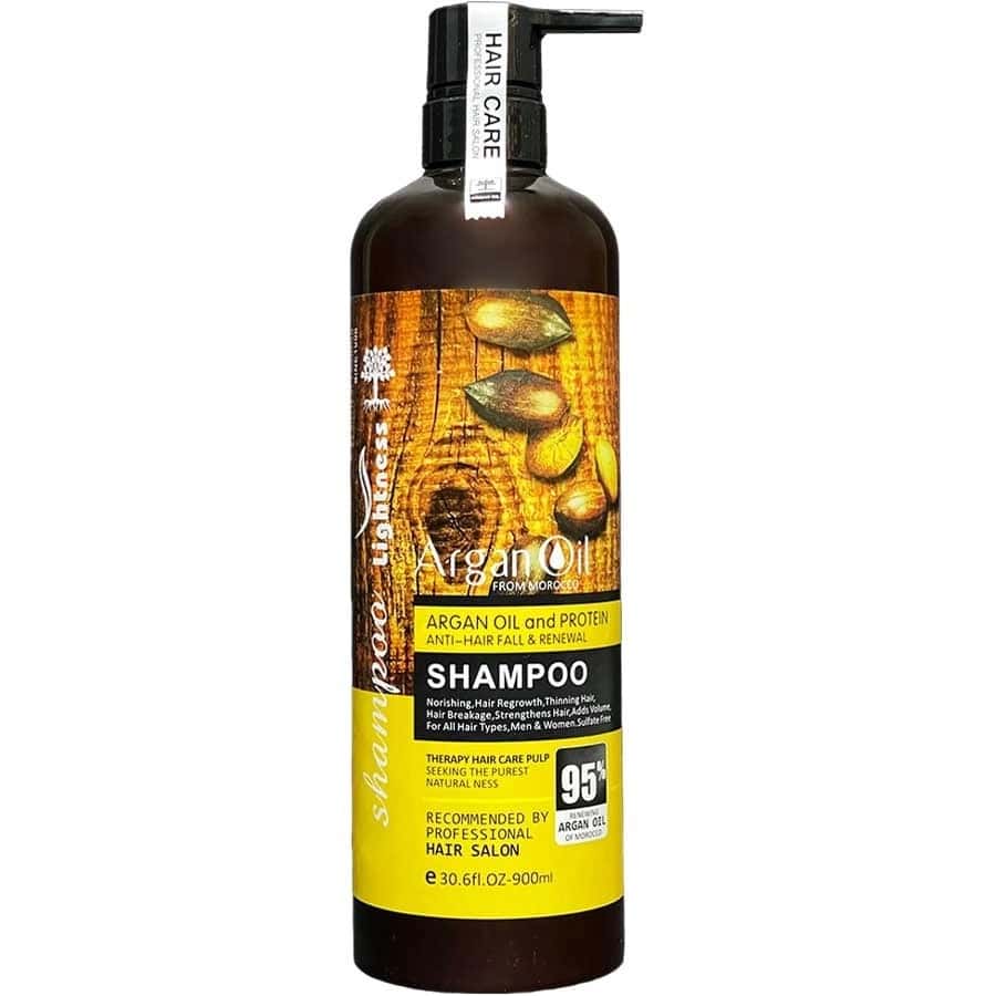 شامپو روغن آرگان لایتنس 900 میل Lightness argan oil
