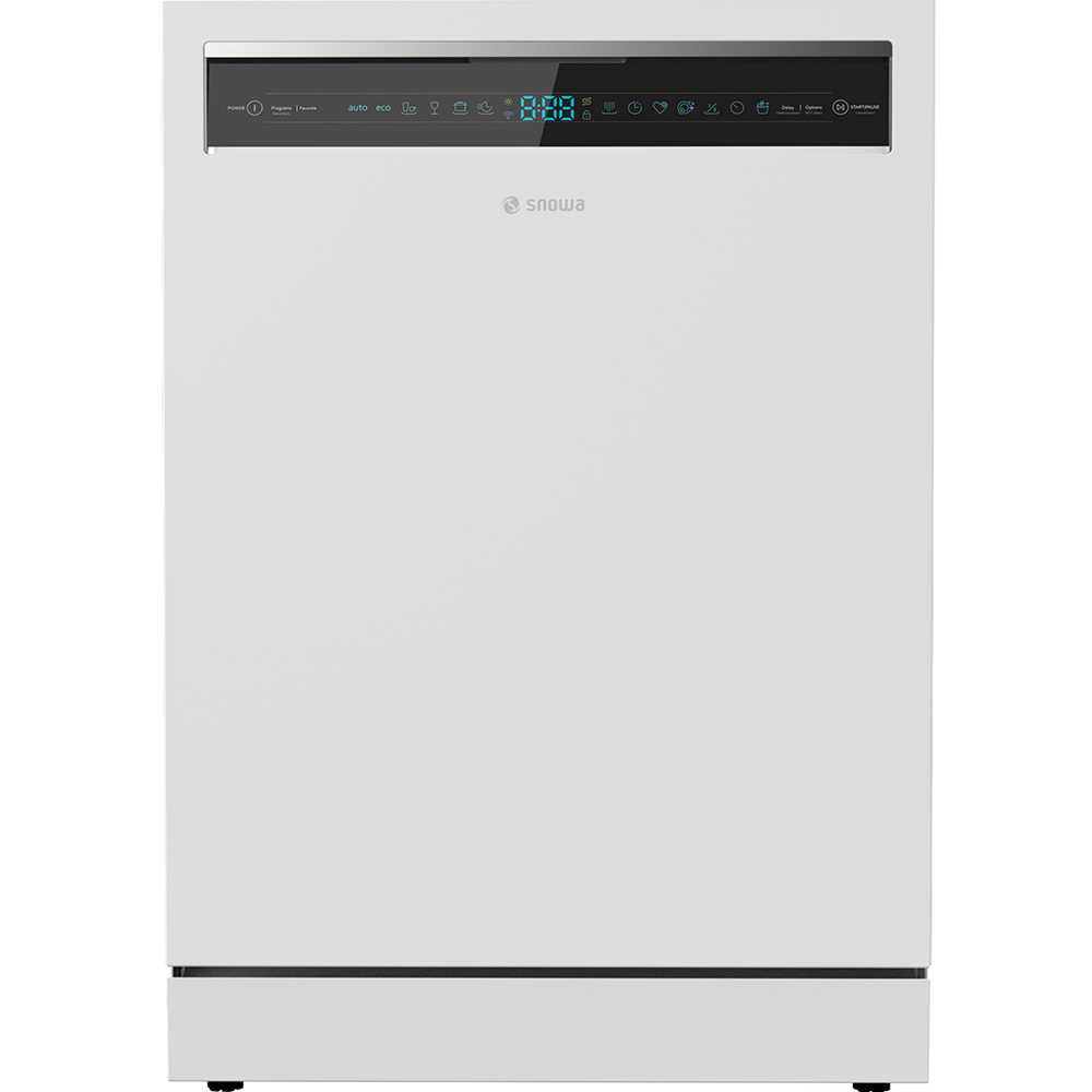ماشین ظرفشویی اسنوا مدل SDW-A20 ظرفیت 14 نفره 3 سبد اینترنت اشیاء IOT