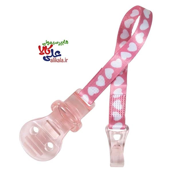 بند و آویز پستانک پارچه ای بیبی لند کد 215