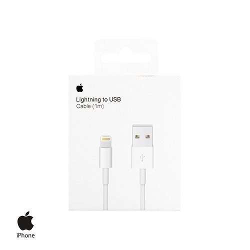 Apple iPhone Lighetning to USB Orginal/ کابل آیفون لایتنینگ به USB  (گارانتی 6 ماهه)
