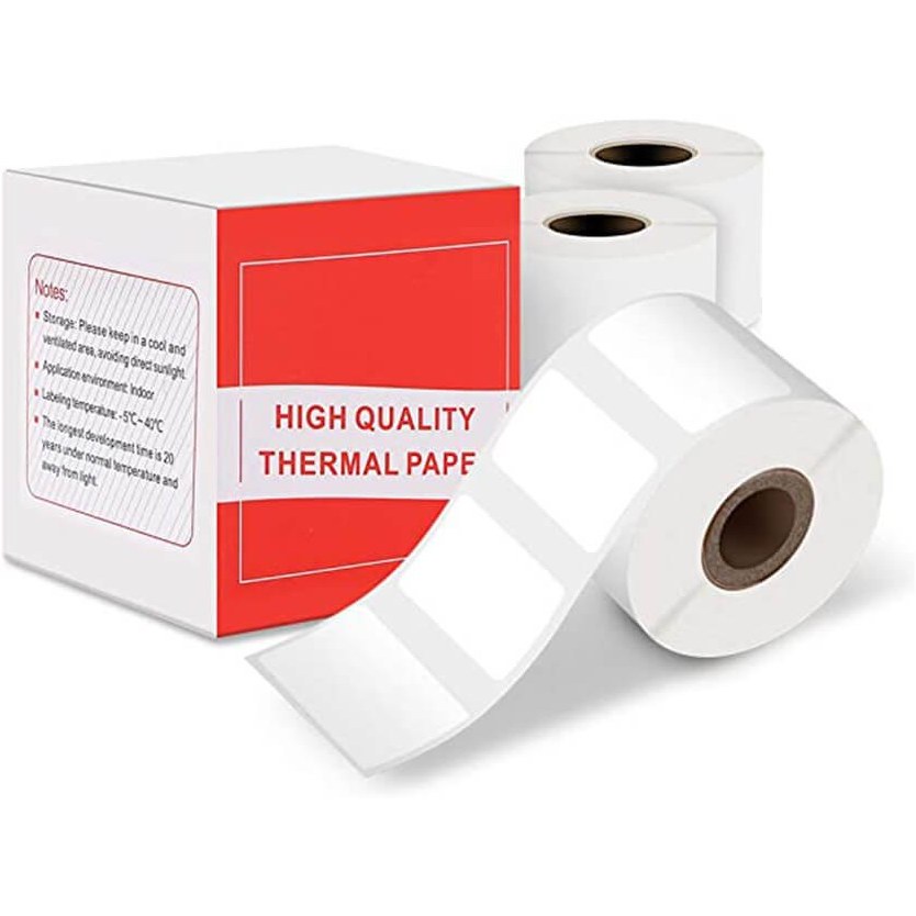 رول پرینتر لیبل زن حرارتی Phomemo (40×30 میلیمتر) SQUARE LABLE XY4030-230