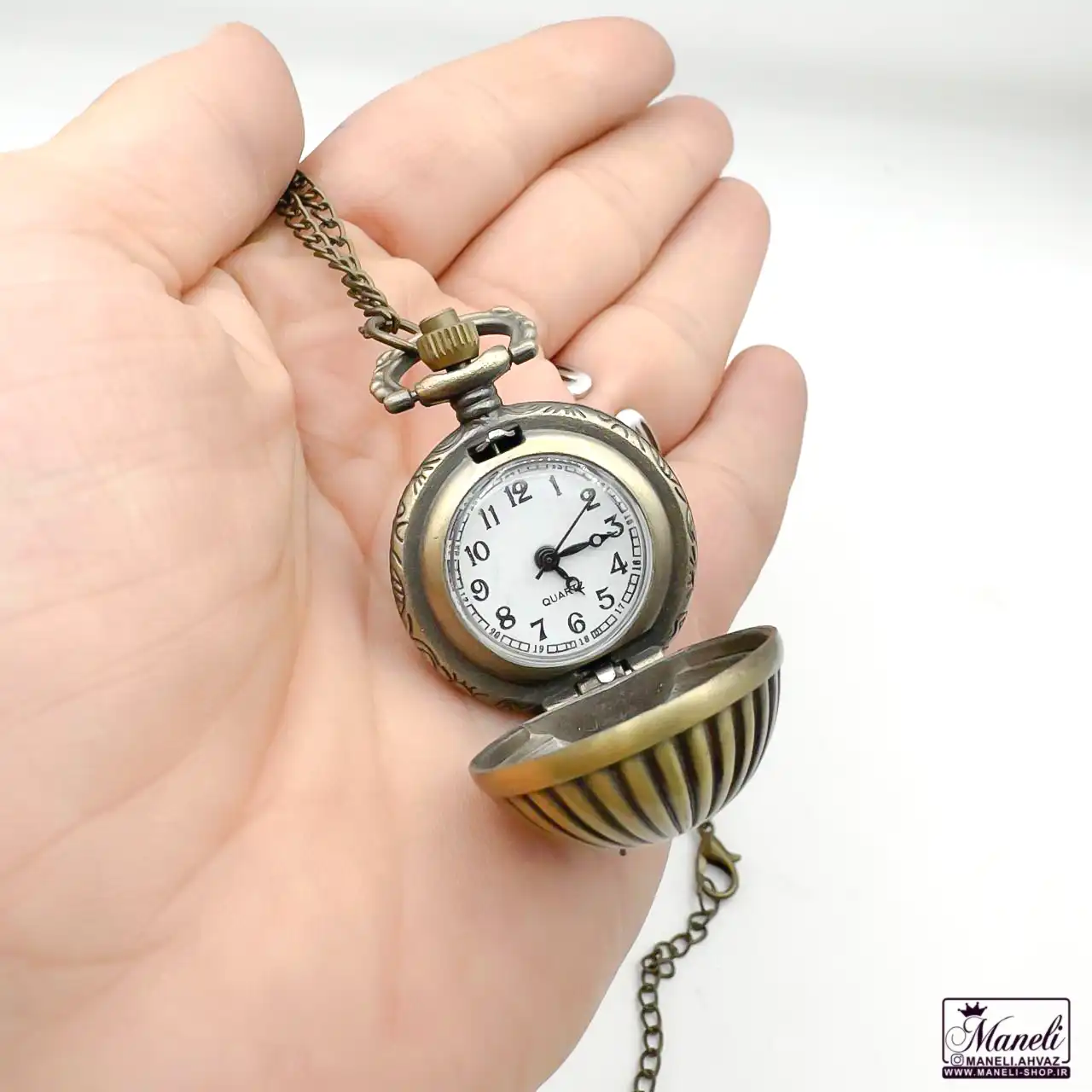 ساعت جیبی کروی شکل نوستالژی | ارزان 14030694