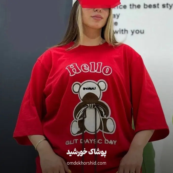 تیشرت لانگ عروسکی