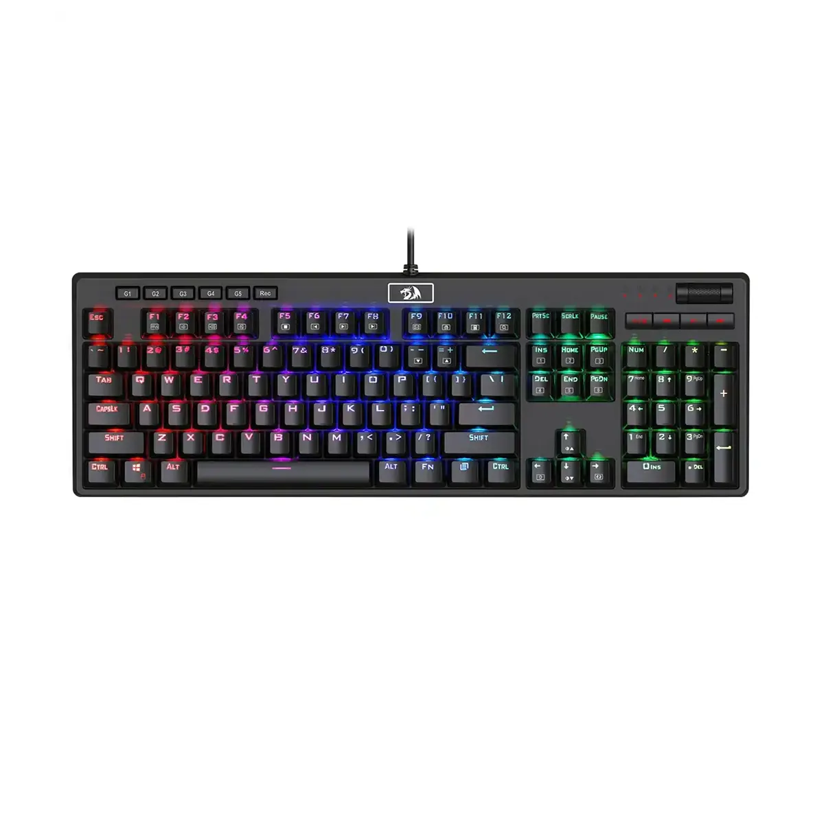 کیبرد با سیم رددراگون Redragon MANYU K579-RGBlBS WRD