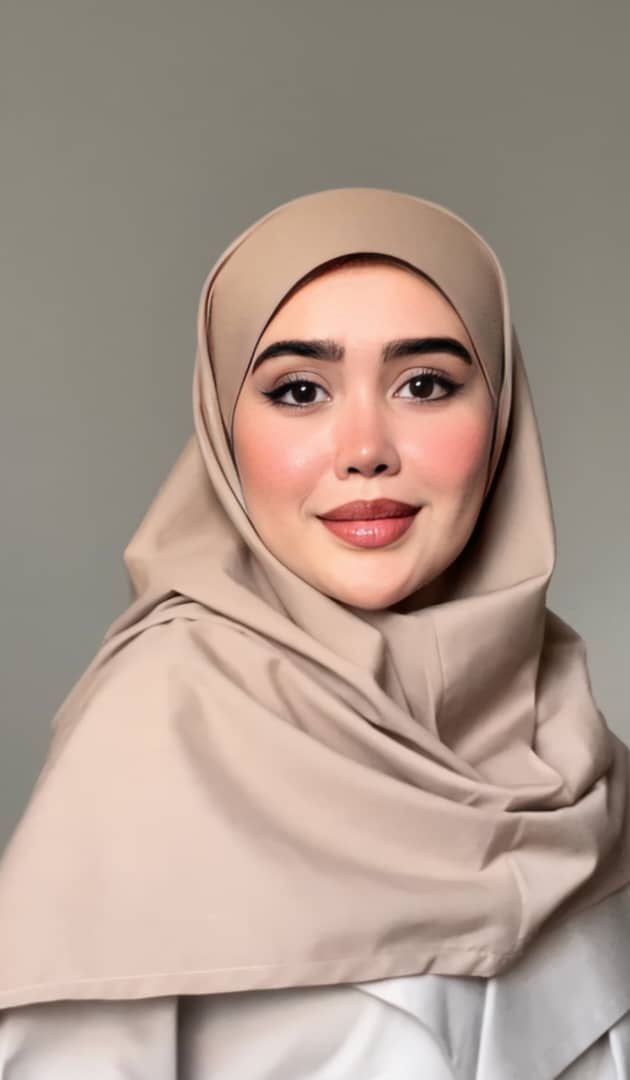 مقنعه نخ هد ساده