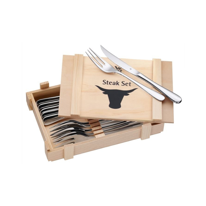 کارد و چنگال استیک 6 نفره وی ام اف | WMF STEAK KNIFE AND FORK