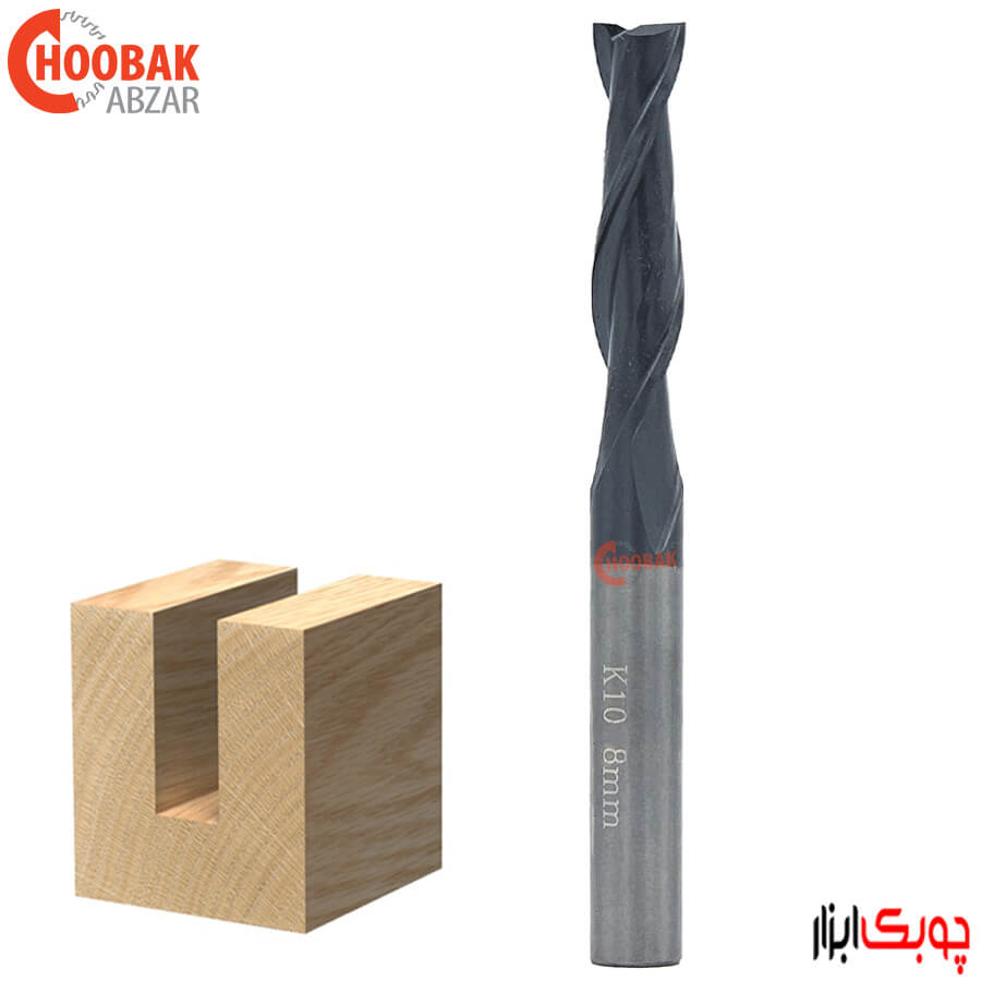 تیغ برش 8 میلیمتر مارپیچ تیتانیوم دامار کد DMSP-D8H32S8