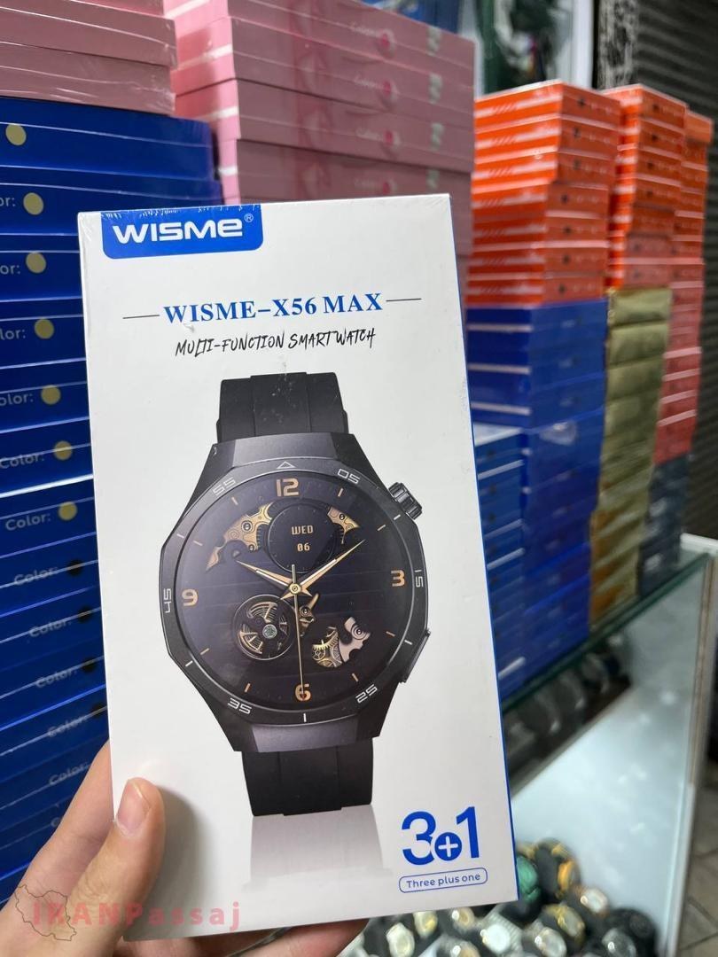 ساعت هوشمند | صفحه گرد | ویسمی مدل WISME-X56 MAX