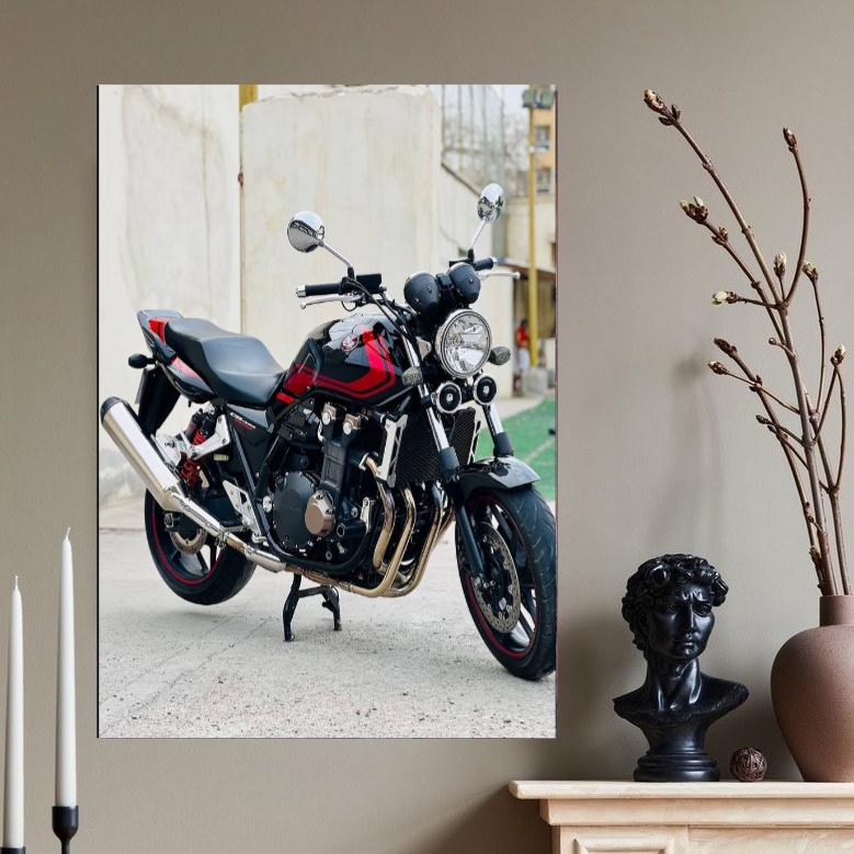 تابلو شاسی هندا cb 1300 مشکی