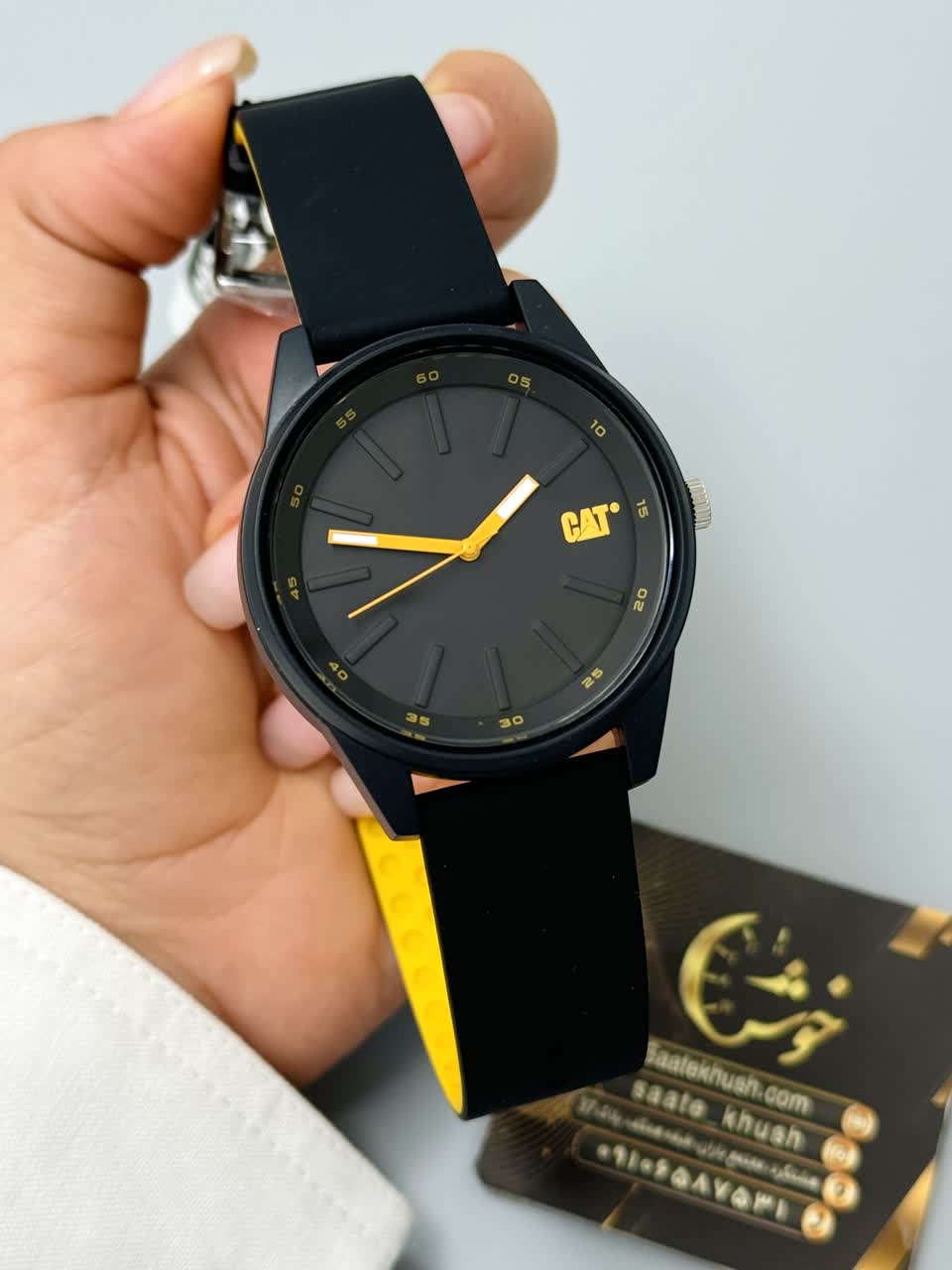 ساعت اورجینال مردانه کترپیلار مدل CATERPILLAR LJ.160.21.127
