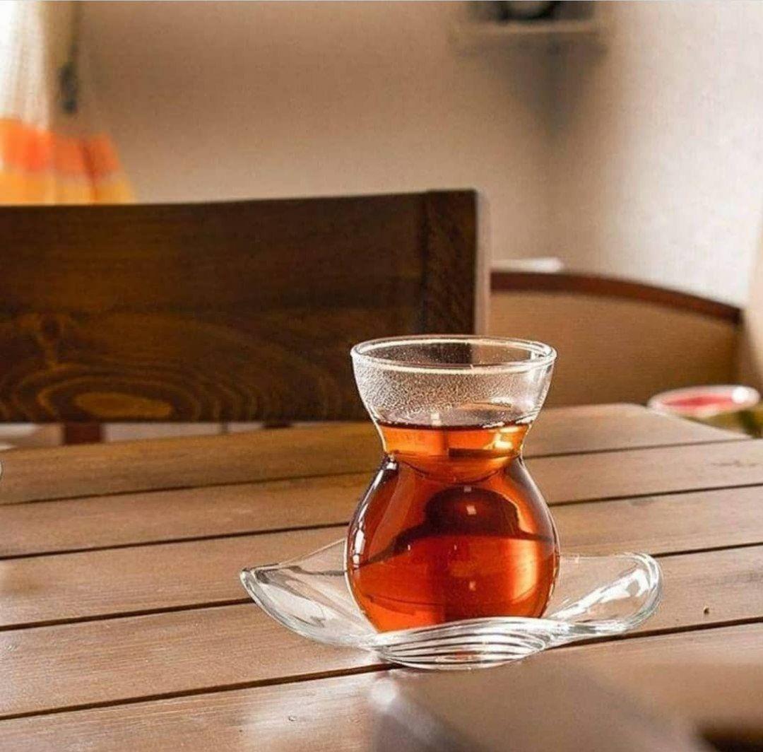 استکان نعلبکی ۶تایی دانتل پاشاباغچه