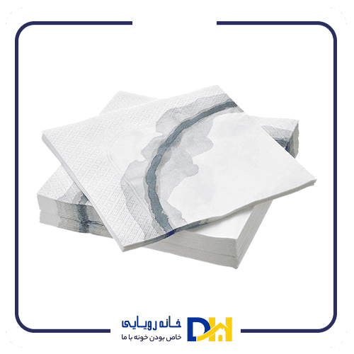 دستمال کاغذی سفره آبرنگی ایکیا SOMMARFLOX
