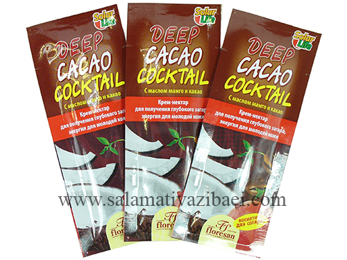 برنزه کننده فلورسان (DEEP CACAO) مدل بیلیستر پک 3 عددی