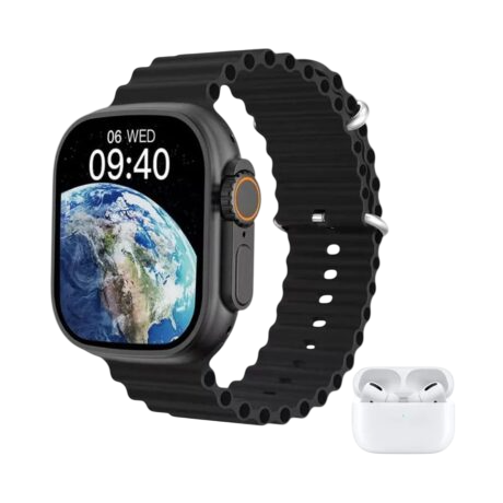 ساعت هوشمند KEQIWEAR  KW52 Ultra3 + ایرپاد