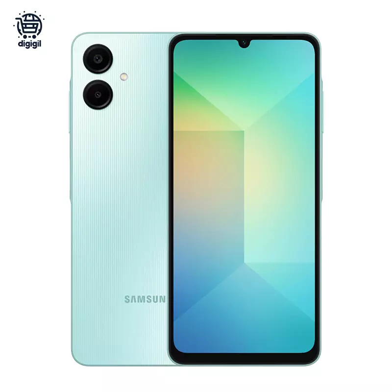 گوشی موبايل سامسونگ مدل Galaxy A06 5G ظرفیت 64 گیگابایت رم 4 گیگابایت - سبز, 18 ماه گارانتی شرکتی
