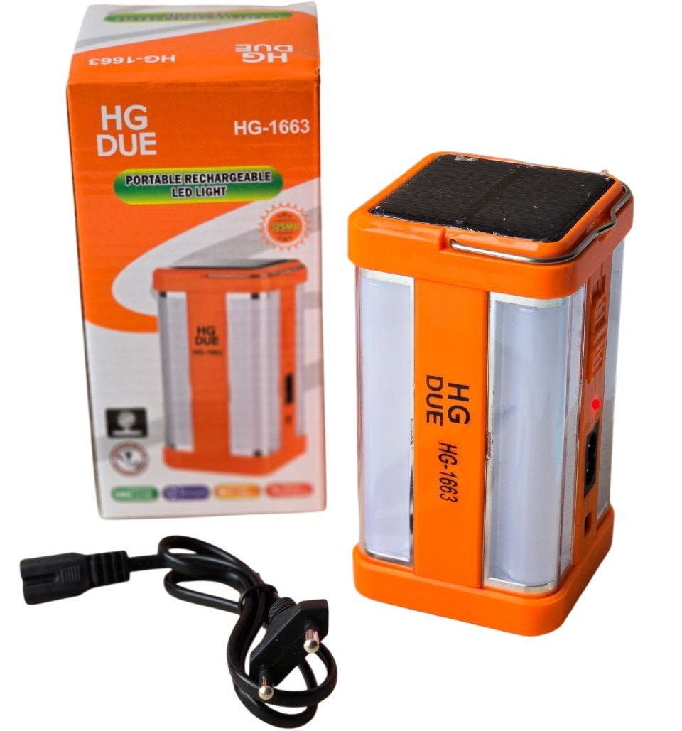 چراغ قوه شارژی HGDUE مدل HG-1663