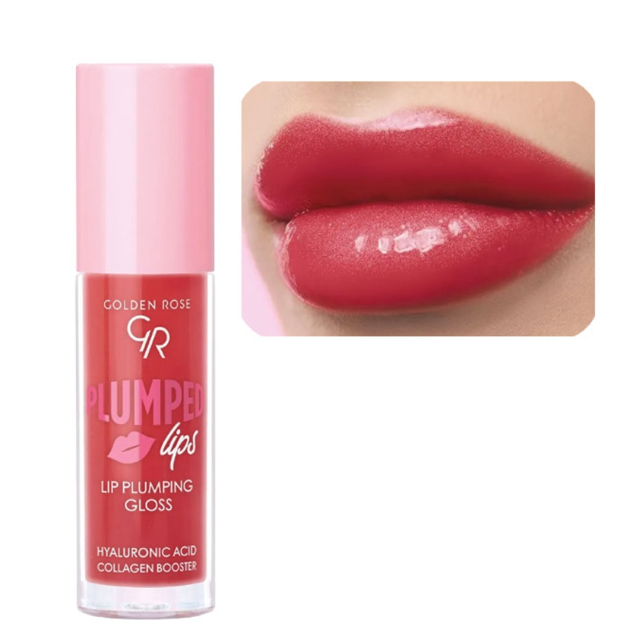 لیپ گلاس حجم دهنده پلامپد لیپ گلدن رز | Plumped Lips - 212