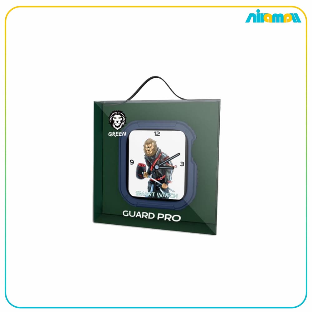 کاور محافظ گرین لاین مدل Guard Pro Armor TPU مناسب برای اپل واچ 44 میلی متری