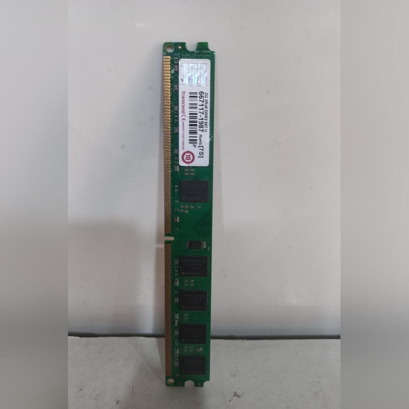 یک عدد رم 2 گیگ DDR2 Transcend کمیاب-باس 667-استوک