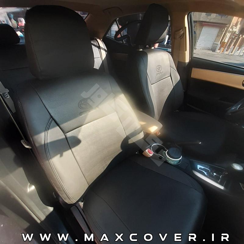 روکش صندلی تویوتا کرولا 2015 Corolla چرم مشکی