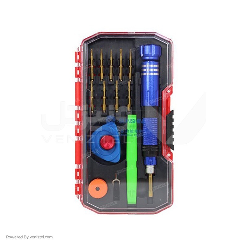 ست پیچ گوشتی 16 عددی سانشاین مدل Sunshine SS-5102