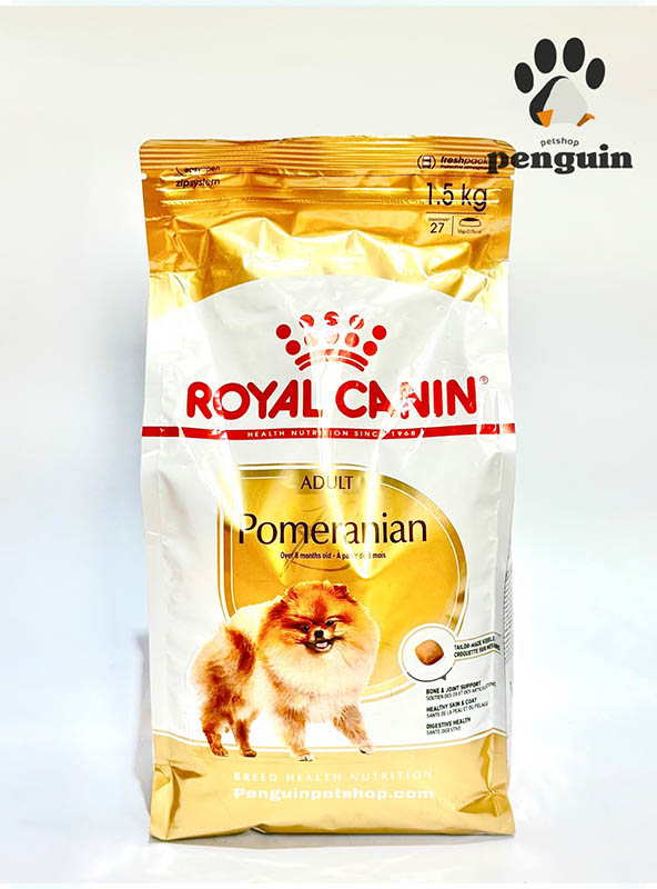 غذای خشک سگ پامرین رویال کنین Pomeranian وزن 1.5 کیلوگرم ROYAL CANIN