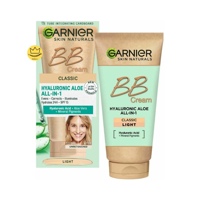 بی بی کرم گارنیر مدل لایت 50 میل انواع پوست Garinier BB Cream
