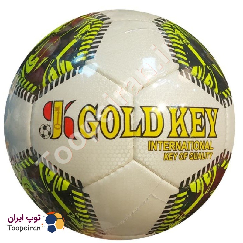 توپ فوتبال گلد کیGold Key اورجینال سایز5|سبز