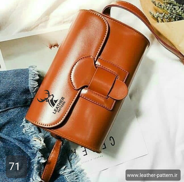 الگو کیف دوشی زنانه کد F-71