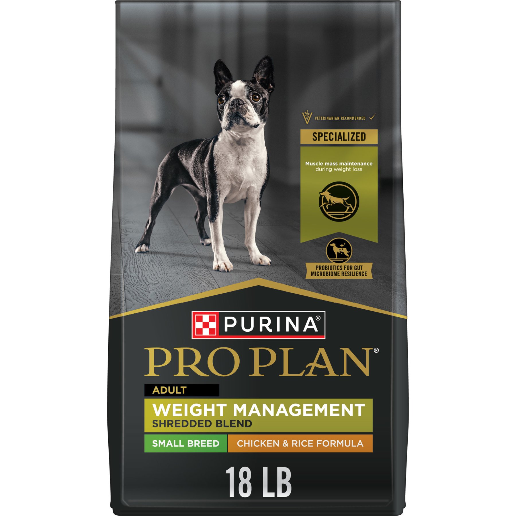 غذای خشک پورینا پرو پلن سگ بالغ نژاد کوچک کنترل وزن مرغ ۸.۱۶ کیلوگرم | Purina Pro Plan Weight Management Small Chicken 18lb