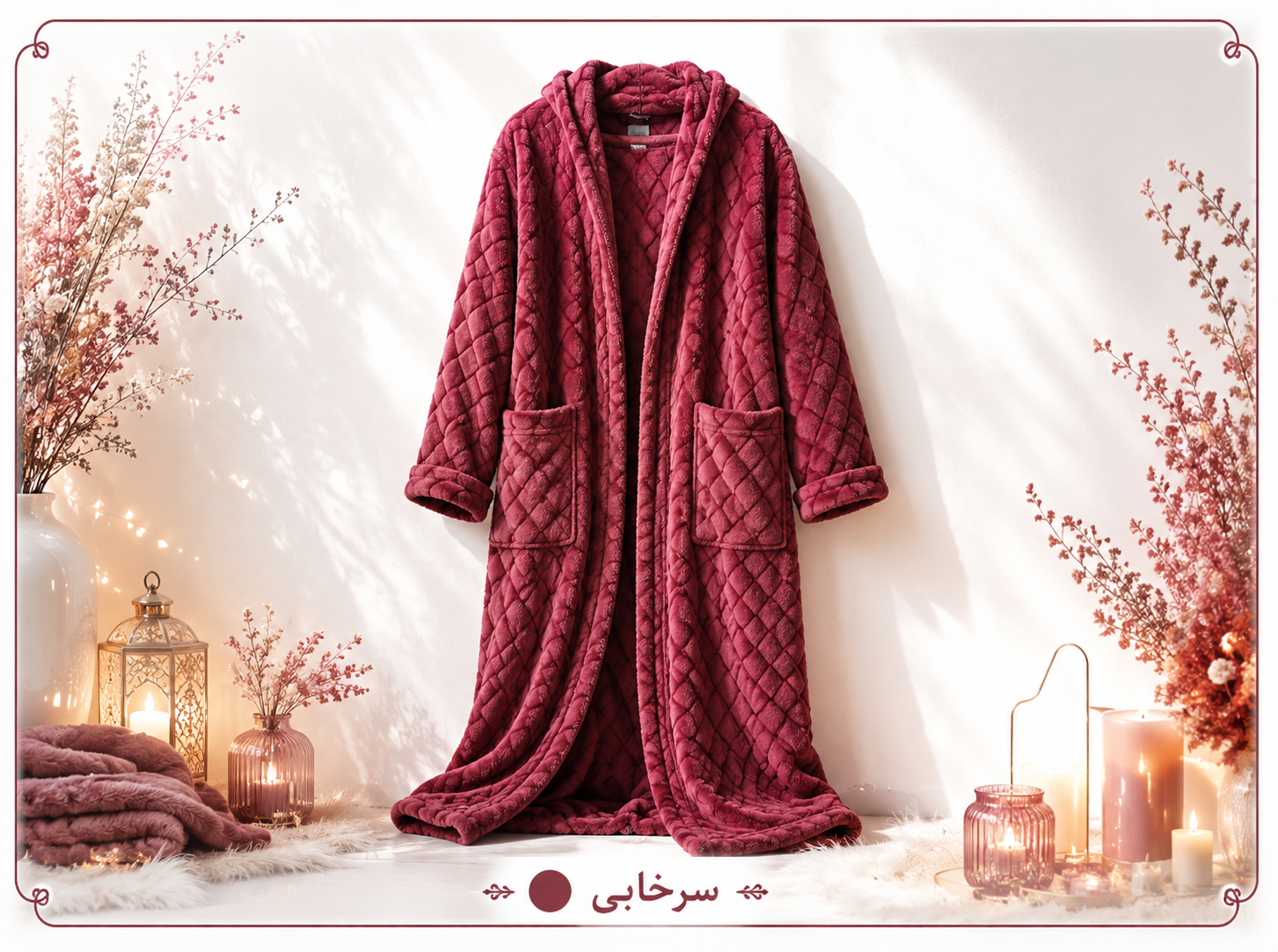 حوله تنپوش نانو بلک ایگل - سرخابی, XXXL