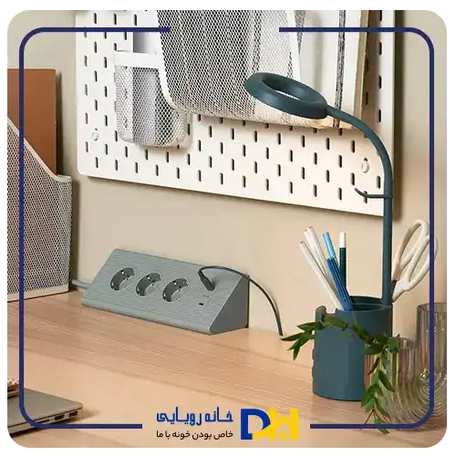 چراغ مطالعه جامدادی دار ایکیا BRUNBAGE