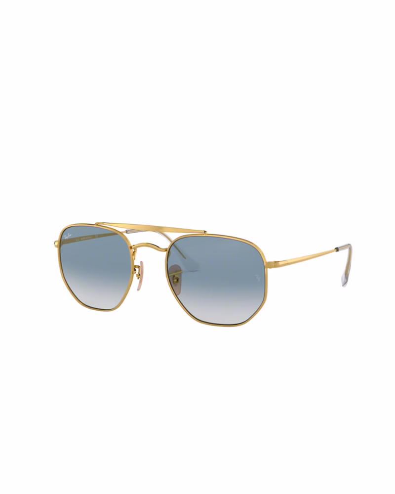 عینک آفتابی اسپرت ریبن مدل RayBan RB3648 - فريم طلايي عدسي هايلايت آبي