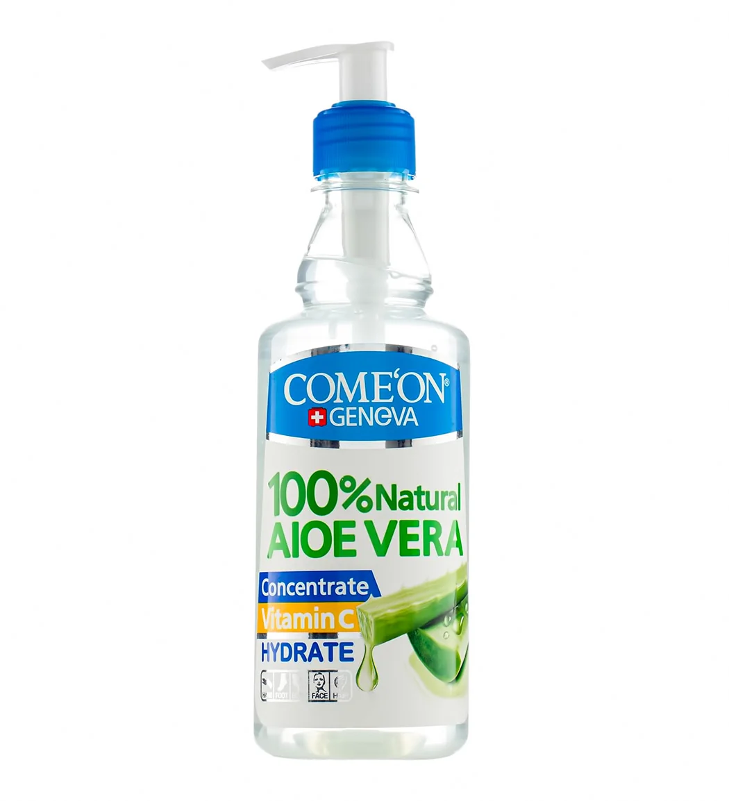 ژل آبرسان کامان مدل Aloevera حجم 400 میلی لیتر کامان