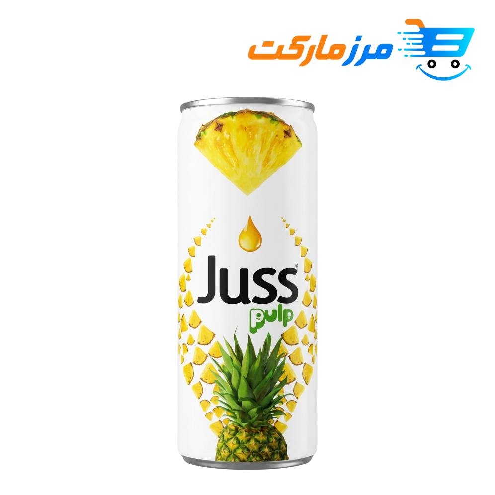 آبمیوه جوس Juss طعم آناناس 250 میلیلیتر