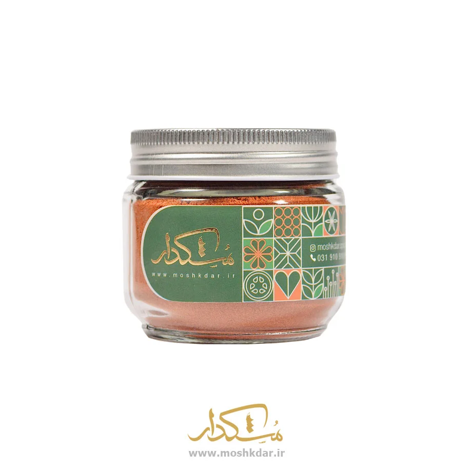 پاپریکا دودی شیشه‌ کوچک 90 گرمی